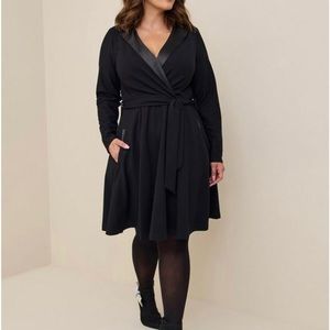 Torrid Mini Tuxedo Dress
